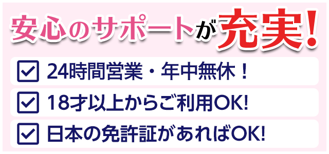 レンタカー補償が込み